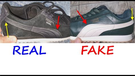 fake vs real puma shoes|what does a puma shoes look like.